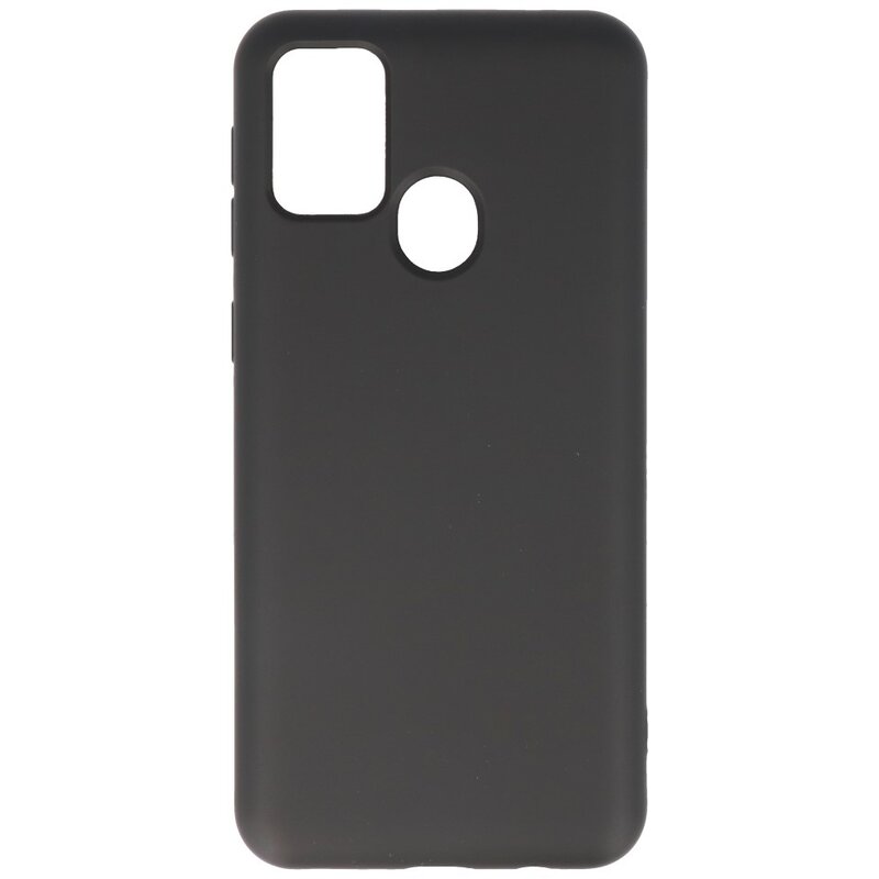 Custodia in TPU color moda per Samsung Galaxy M31 nera