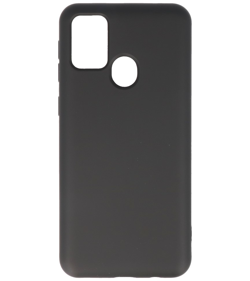 Custodia in TPU color moda per Samsung Galaxy M31 nera