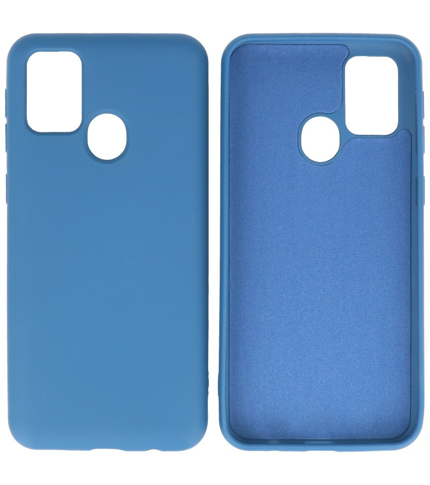 Fashion Color TPU Case Samsung Galaxy M31 Navy