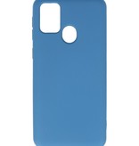 Carcasa de TPU en color de moda Samsung Galaxy M31 Azul marino