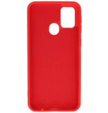 Custodia in TPU colore moda Samsung Galaxy M31 rossa