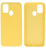 Custodia in TPU colore moda Samsung Galaxy M31 giallo