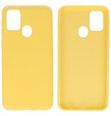 Fashion Color TPU Case Samsung Galaxy M31 Yellow