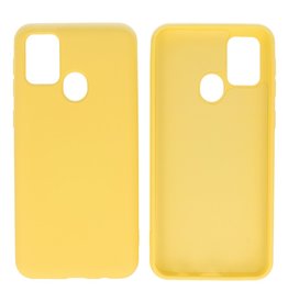 Custodia in TPU colore moda Samsung Galaxy M31 giallo