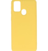 Custodia in TPU colore moda Samsung Galaxy M31 giallo