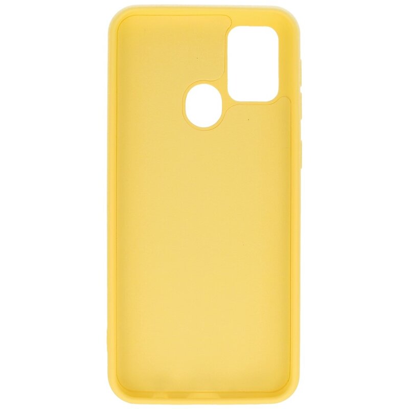 Coque en TPU Fashion Color Samsung Galaxy M31 Jaune