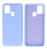 Estuche de TPU en color de moda Samsung Galaxy M31 Morado