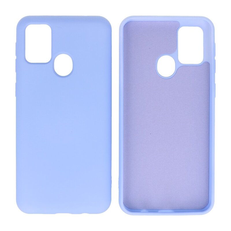 Estuche de TPU en color de moda Samsung Galaxy M31 Morado