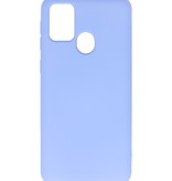 2.0mm Dikke Fashion Color TPU Hoesje Samsung Galaxy M31 Paars