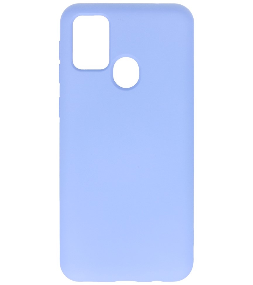 Custodia in TPU colore moda Samsung Galaxy M31 viola