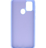 2.0mm Dikke Fashion Color TPU Hoesje Samsung Galaxy M31 Paars
