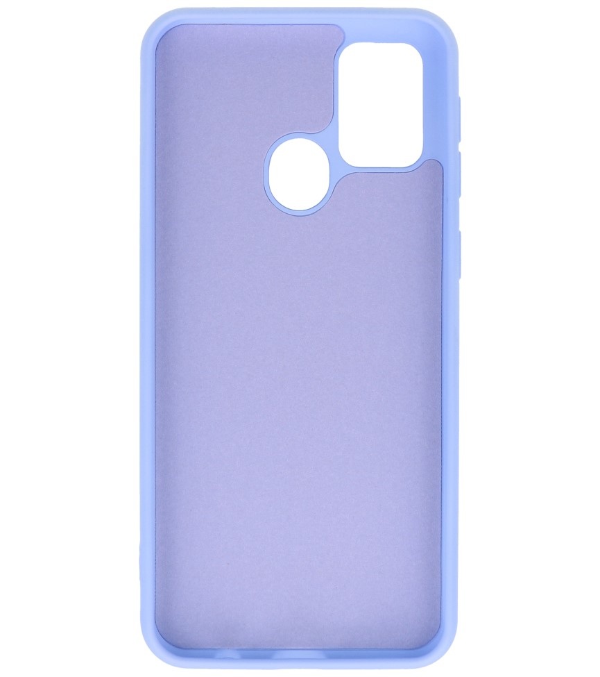 Coque en TPU Fashion Color Samsung Galaxy M31 Violet