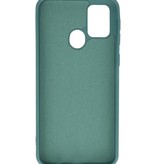 2.0mm Dikke Fashion Color TPU Hoesje Samsung Galaxy M31 Donker Groen