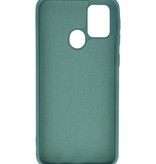 Custodia in TPU colore moda Samsung Galaxy M31 verde scuro