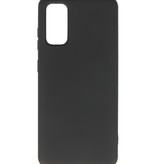 Estuche de TPU en color de moda Samsung Galaxy S20 Negro