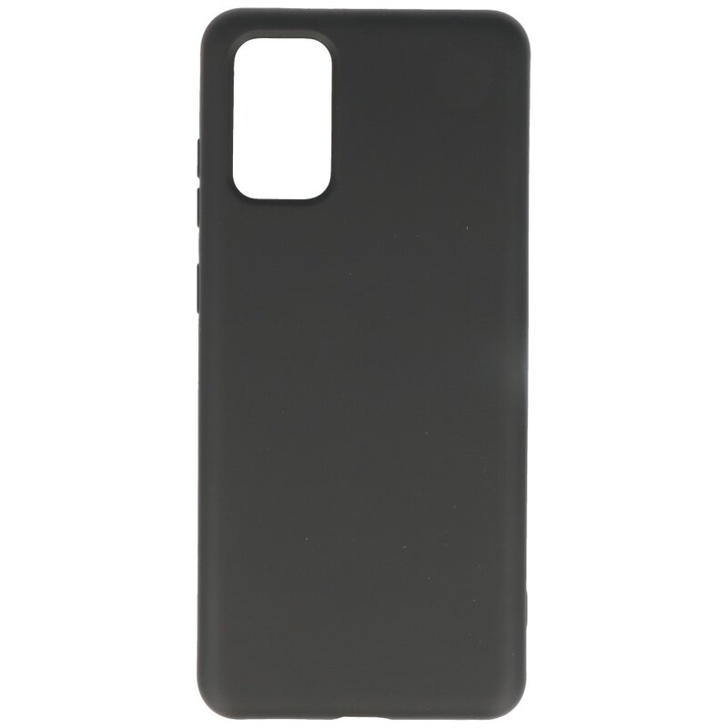Mode Farbe TPU Fall Samsung Galaxy S20 Plus Schwarz
