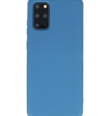 Carcasa de TPU en color de moda para Samsung Galaxy S20 Plus Azul marino