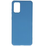 Mode Farbe TPU Fall Samsung Galaxy S20 Plus Navy