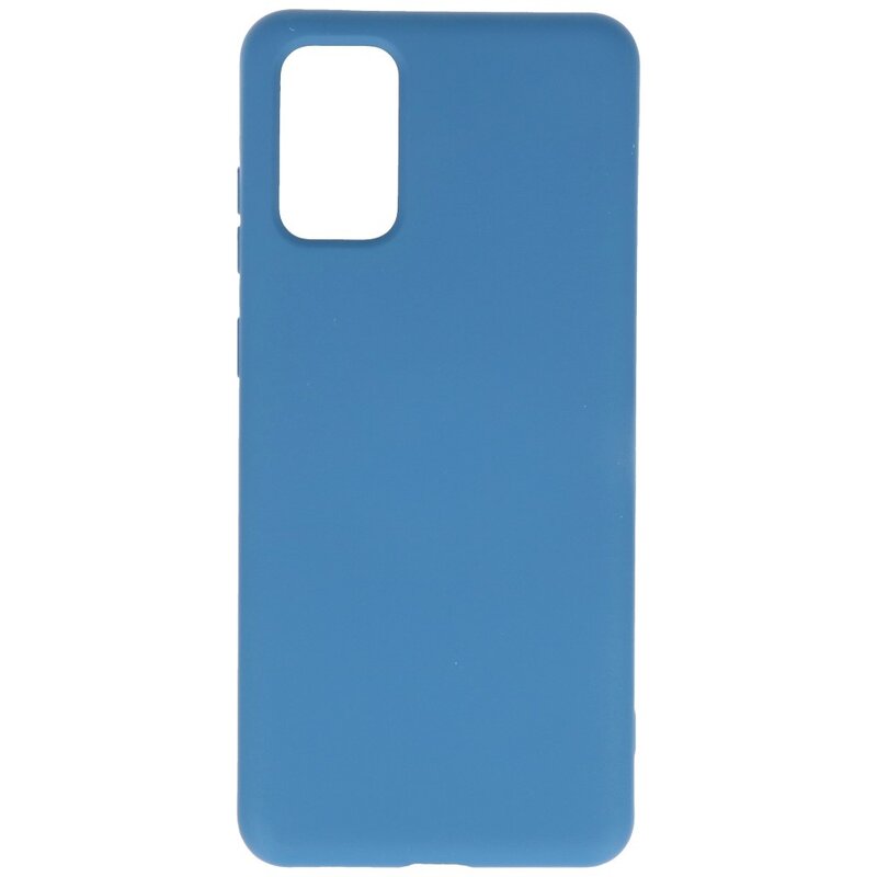 Mode Farbe TPU Fall Samsung Galaxy S20 Plus Navy