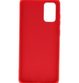 2.0mm Dikke Fashion Color TPU Hoesje Samsung Galaxy S20 Plus Rood