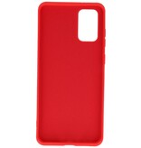 2.0mm Dikke Fashion Color TPU Hoesje Samsung Galaxy S20 Plus Rood