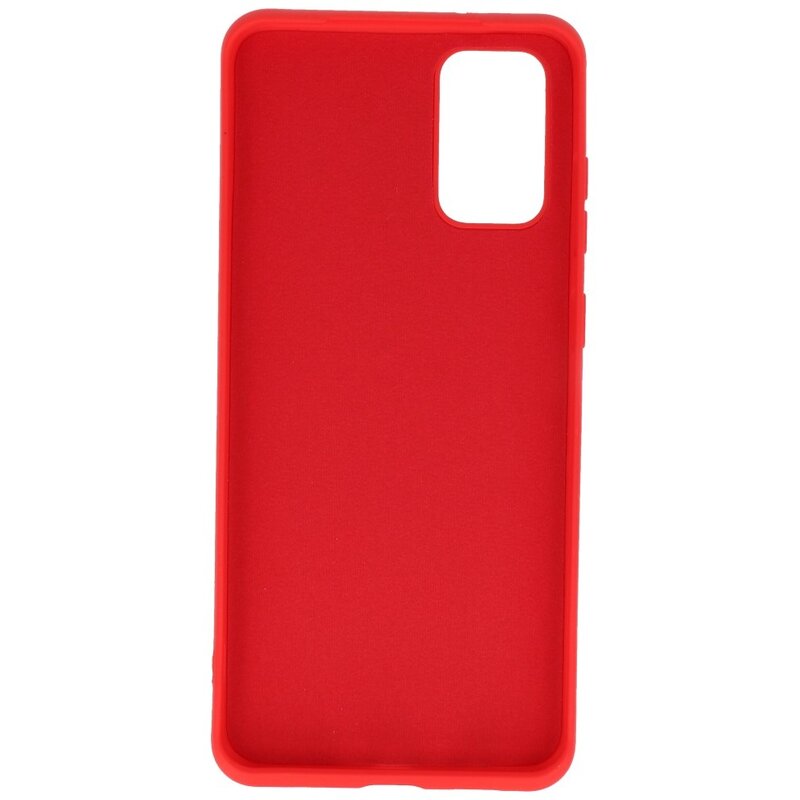 Fashion Color TPU Case Samsung Galaxy S20 Plus Red
