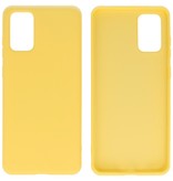 Carcasa Fashion Color TPU Samsung Galaxy S20 Plus Amarillo