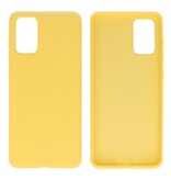 Custodia in TPU color moda per Samsung Galaxy S20 Plus gialla