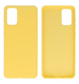 Custodia in TPU color moda per Samsung Galaxy S20 Plus gialla