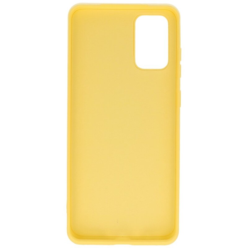 Mode Farve TPU Cover Samsung Galaxy S20 Plus Gul