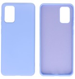 Fashion Color TPU Case Samsung Galaxy S20 Plus Purple