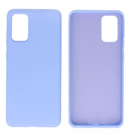 Coque en TPU Fashion Color Samsung Galaxy S20 Plus Violet