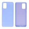 Fashion Color TPU Cover Samsung Galaxy S20 Plus Lilla