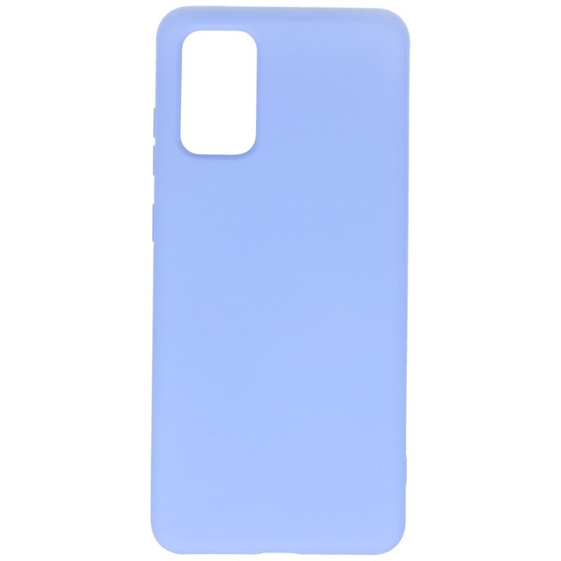 Coque en TPU Fashion Color Samsung Galaxy S20 Plus Violet