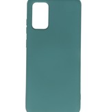 Custodia in TPU color moda per Samsung Galaxy S20 Plus verde scuro