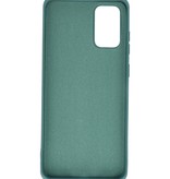Coque Samsung Galaxy S20 Plus en TPU Fashion Color Vert Foncé