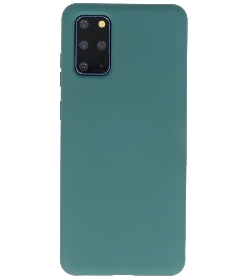 Fashion Color TPU Case Samsung Galaxy S20 Plus Dark Green