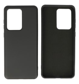 2.0mm Dikke Fashion Color TPU Hoesje Samsung Galaxy S20 Ultra Zwart