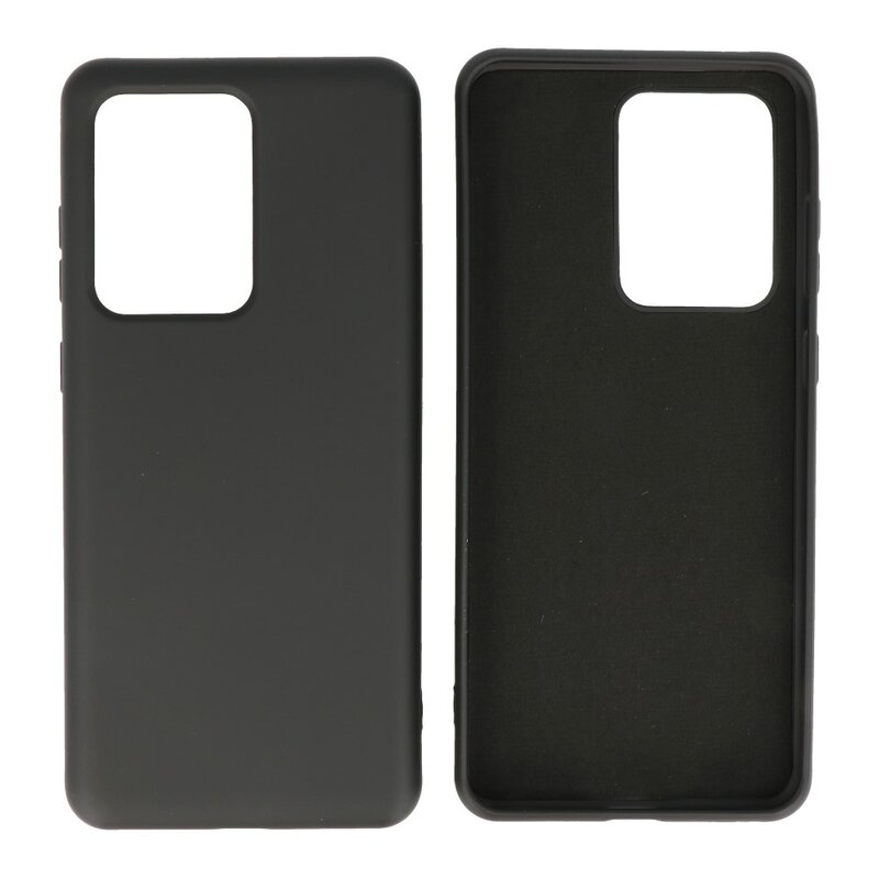 Fashion Color TPU Cover Samsung Galaxy S20 Ultra Black