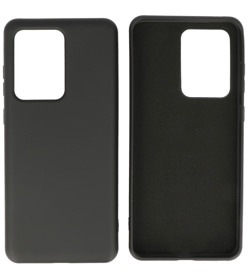 Fashion Color TPU Cover Samsung Galaxy S20 Ultra Black