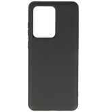 Estuche de TPU en color de moda Samsung Galaxy S20 Ultra Negro