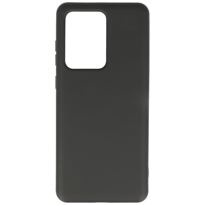 Estuche de TPU en color de moda Samsung Galaxy S20 Ultra Negro