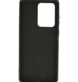 Estuche de TPU en color de moda Samsung Galaxy S20 Ultra Negro