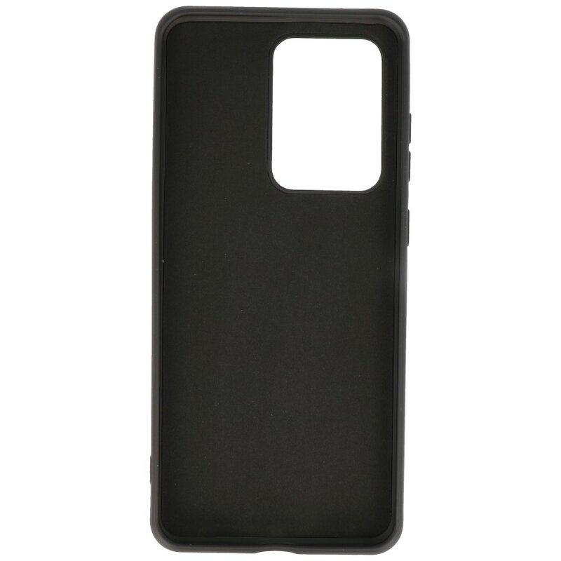 Estuche de TPU en color de moda Samsung Galaxy S20 Ultra Negro