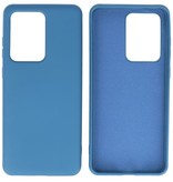 Estuche de TPU en color de moda Samsung Galaxy S20 Ultra Navy