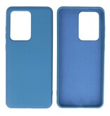 Mode Farbe TPU Fall Samsung Galaxy S20 Ultra Navy
