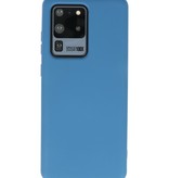 Estuche de TPU en color de moda Samsung Galaxy S20 Ultra Navy