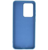 Fashion Color TPU Cover Samsung Galaxy S20 Ultra Navy