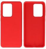 Fashion Color TPU Cover Samsung Galaxy S20 Ultra Red