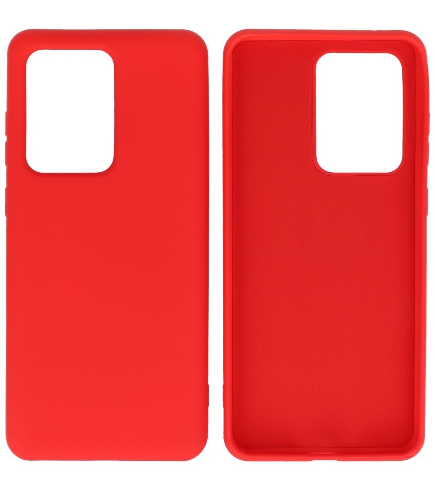 Custodia in TPU color fashion per Samsung Galaxy S20 Ultra Red